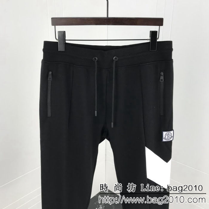 MONCLER蒙口 2018專櫃新款 時尚潮流 原版棉料 男款休閒褲 ydi2305